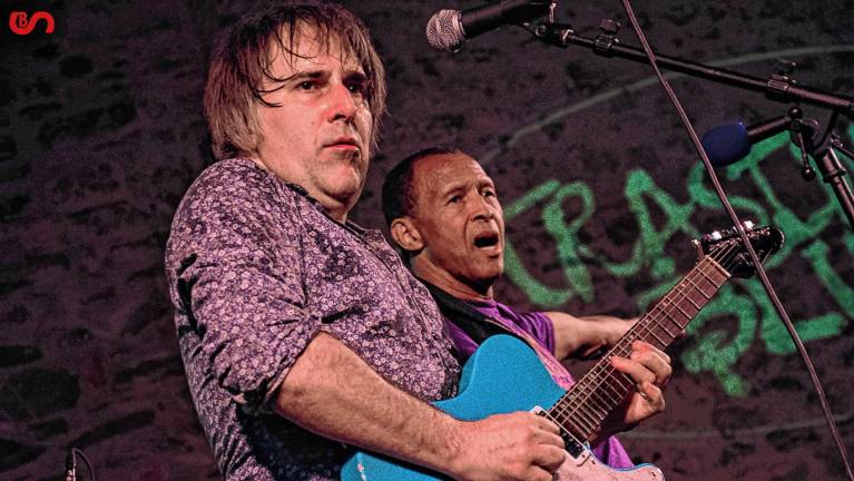 Performers playing new songs <b>Chris Bergson and Ellis Hooks are part of the free Sparta Arts Summer Concert Series on Friday night at Dykstra Park. (Photo provided)</b>