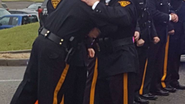 Franklin honors retiring police chief Franklin honors retiring police chief