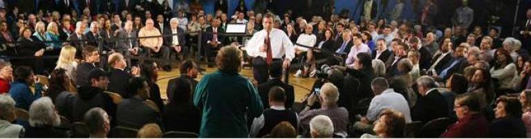 Gov. Chris Christie will be in Sparta Thursday to discuss his proposed budget and reform initiatives for the state.