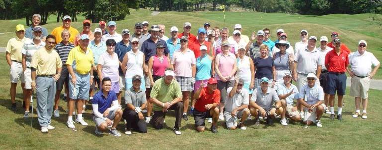 Participants in the 4th Member Appreciation Tournament at the Black Bear Golf Club.