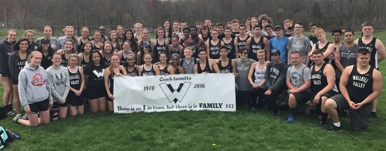 Wallkill track teams win division championships