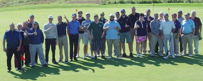 Crystal Springs hosts Hickory Scotch tourney Golfers competing in the Tullamore Hickory & Scotch Tournament at Ballyowen Golf Club