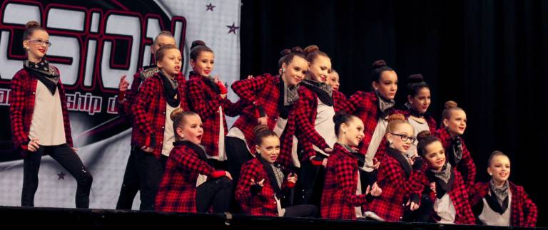 &quot;Hands in Da Air&quot; - Platinum Award - High Score for Jr. Rising Star Large Grp and XCALIBER AWARD for OVERALL High Score for All Rising Star Groups ages 12 and under.