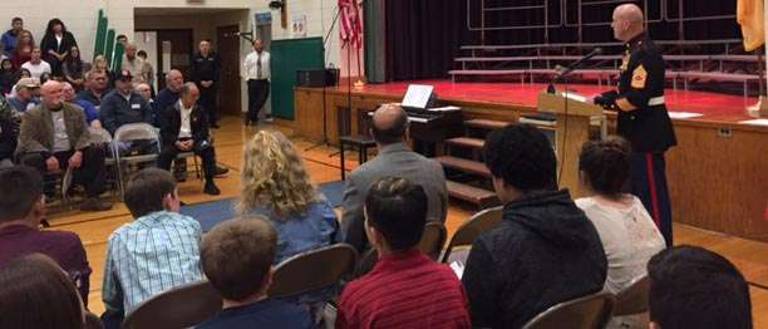 Ogdensburg school holds annual veterans assembly Ogdensburg school holds annual veterans assembly