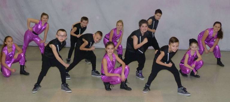 Ziegler Dance Centre succeeds at competition Group Hip Hop JumpinþÄô won the Overall Petite Large Group division.