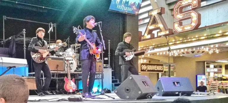 Tunes from yesterday and today <b>‘Yesterday - The Las Vegas Beatles Show’ will be at the Newton Theatre on Saturday evening. (Photo courtesy of ‘Yesterday’)</b>
