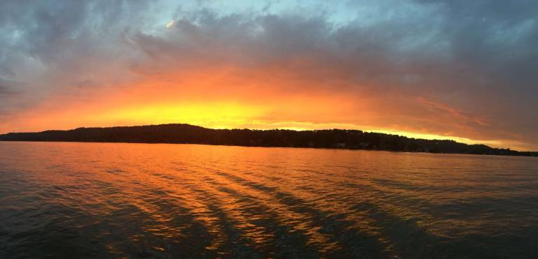 Photo by Emma Cilli, 12, Sparta Sunset at Lake Mohawk in Sparta.