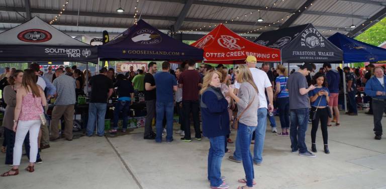 Skylands Stadium hosts beer fest