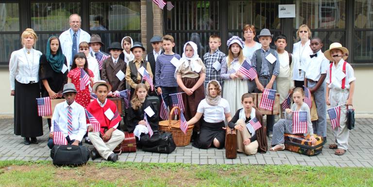 Immaculate Conception students celebrate Immigration Day Immaculate Conception students celebrate Immigration Day