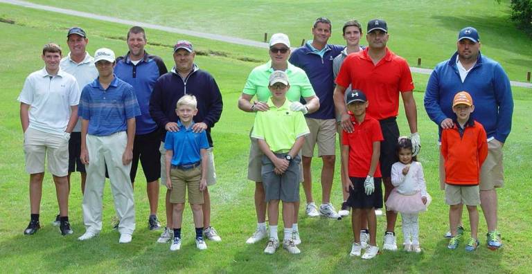 Parents celebrate Labor Day Weekend with their children at the Minerals GC Parent/Youth Tournament.