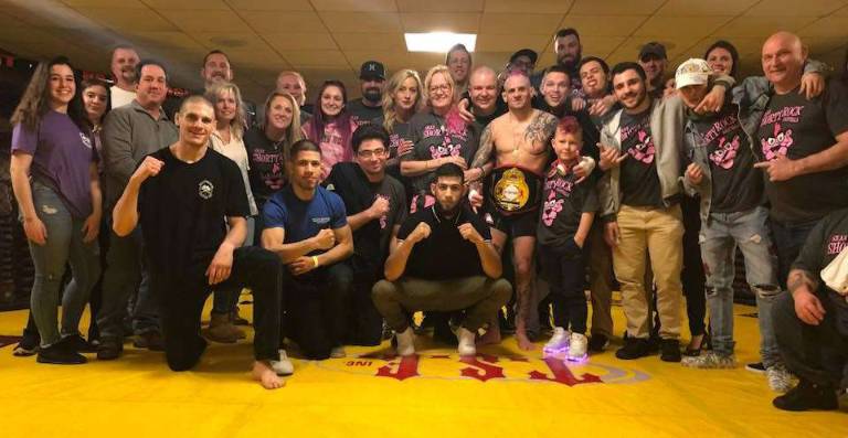Miller Bros. scores four MMA wins Miller Brothers MMA members celebrate the victories at PA Cage Fight by Tyler Bayer (Front left), Cristian Santos (Front center) and Sean Santella (Middle, Belt).