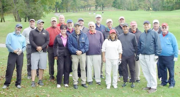 Golfers ready to compete in the 4th and final Crystal Springs Cup Qualifier at the Black Bear Golf Club.