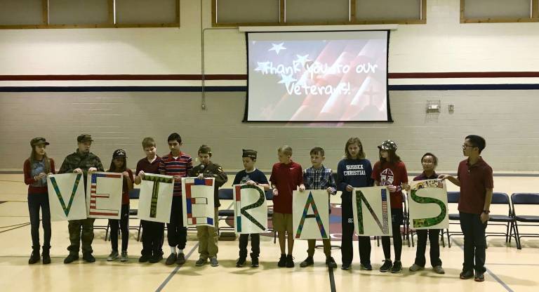 Sussex Christian hosts Veterans Day