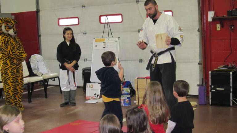 Sensei Matt will lead students of the Oak Ridge Martial Arts Academy in a martial arts skills demonstration at the Jefferson Township Fire Company No. 1 firehouse on Milton Road at 12:15 p.m. on Saturday, Dec. 6. There also will be 18 vendors in the firehouse for The Christmas in the Village Marketplace to so some holiday shopping. Information is available at &lt;a href=&quot;http://www.jeffersonarts.org&quot;&gt;www.jeffersonarts.org&lt;/a&gt; or call 973-697-3828.