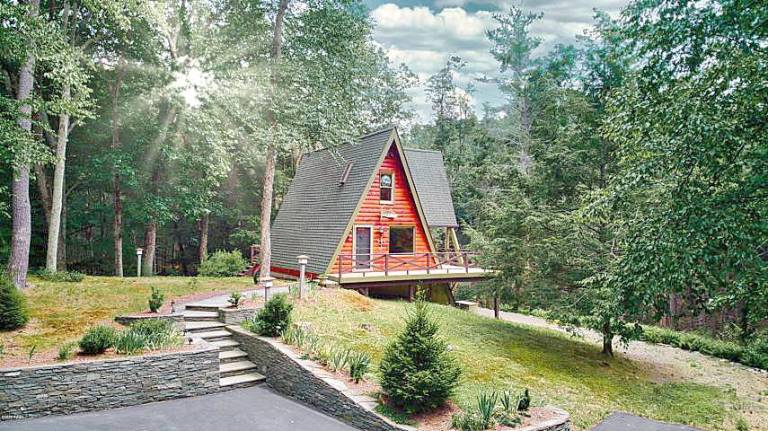 One-of-a-kind retreat on 13+ acres with trout stream One-of-a-kind retreat on 13+ acres with trout stream