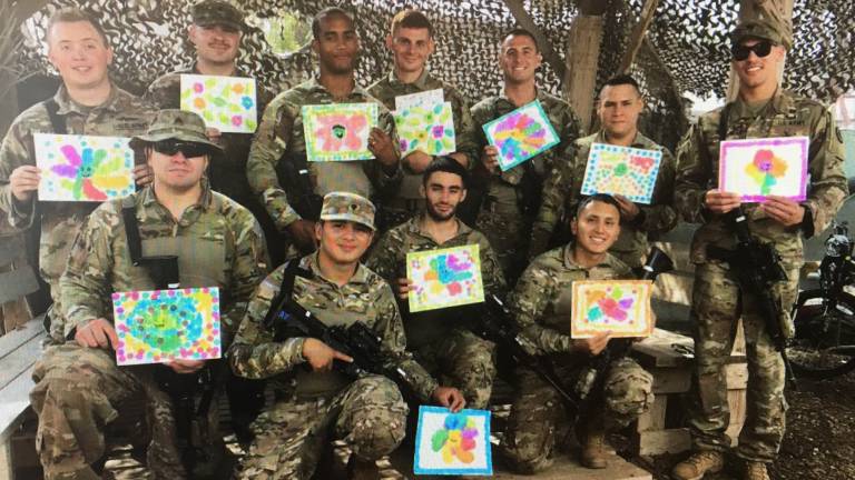 Rolling Hills students send artwork overseas Rolling Hills students send artwork overseas