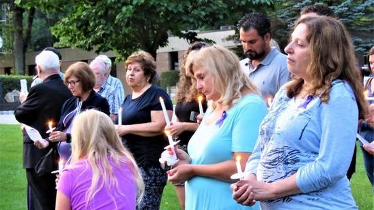 Candlelight vigil remembers the life and light of Christine Solaro Candlelight vigil remembers the life and light of Christine Solaro