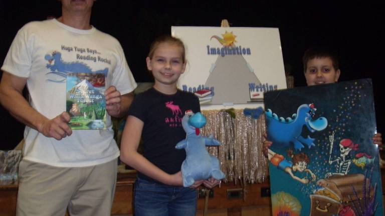 Author visits Franklin school Author visits Franklin school