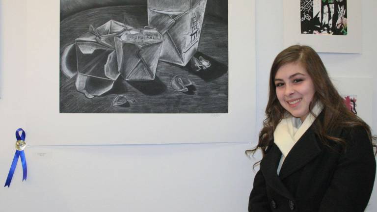Vernon High student artists win college scholarships Vernon High student artists win college scholarships