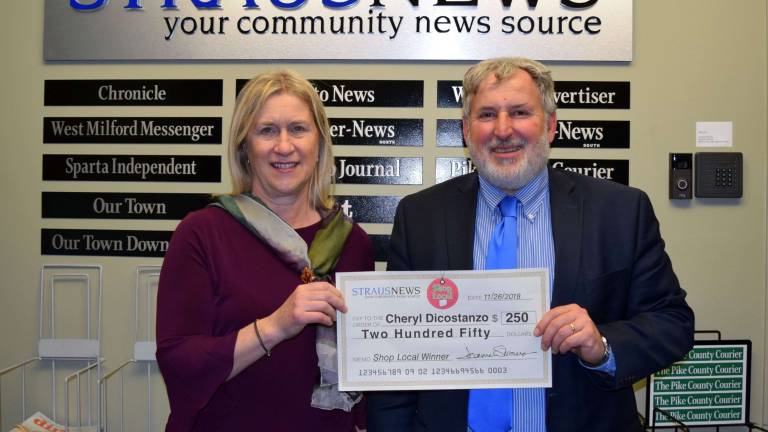 Third shopper wins $250 in Straus News Shop Local Sweepstakes Third shopper wins $250 in Straus News Shop Local Sweepstakes