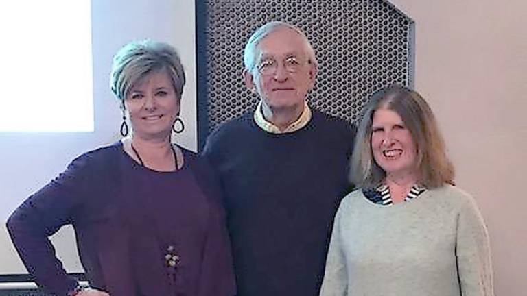 From left: Kelly Bonventre, Dan Sarnowski and Allison Ognibene, all very active members of the Sussex/Warren Donate Life Group (Photo provided)