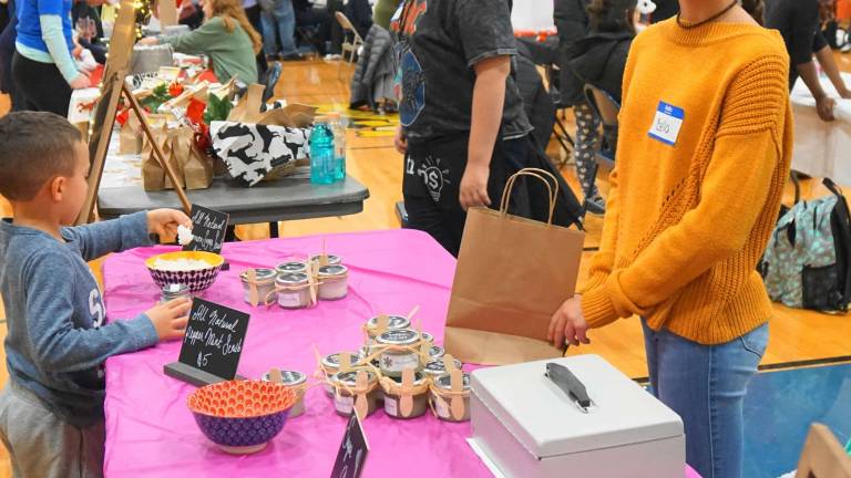 Hardyston MIddle school hosts first TREP$ Marketplace Hardyston MIddle school hosts first TREP$ Marketplace
