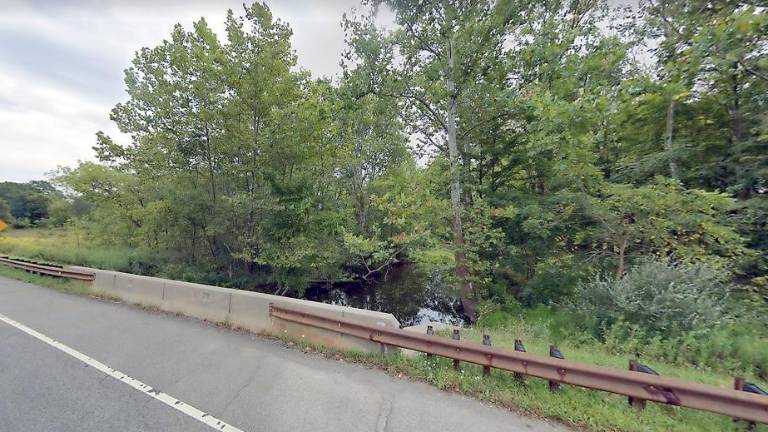 The Loomis Avenue Bridge over the West Branch of the Papakating Creek