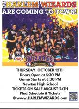 Harlem Wizards play tonight in Newton