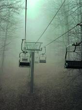 Josiah Simmons’ photo of a ski lift won the Staff Choice award in the annual Photo Expo at Wallkill Valley Regional High School. (Photos provided)