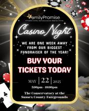 Casino Night fundraiser is Thursday