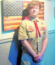 Eagle Scout Aiden Arias of Highland Lakes. (Photos provided)