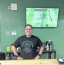 Owner Jeffrey Bracaglia is shown at Point 5 Lafayette.