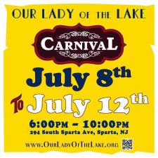 Sparta church carnival July 8-12