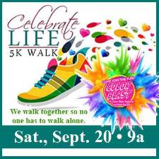 Celebrate A Life 5K Walk will be Saturday