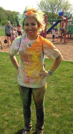 Hardyston PTA holds Color Run