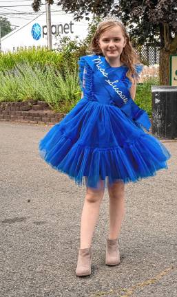 <b>Little Miss Sussex Emma Steele. (Photo by Nancy Madacsi)</b>