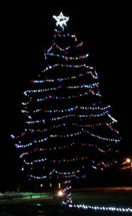 Photos by Lori Comstock The Lafayette holiday tree is shown.