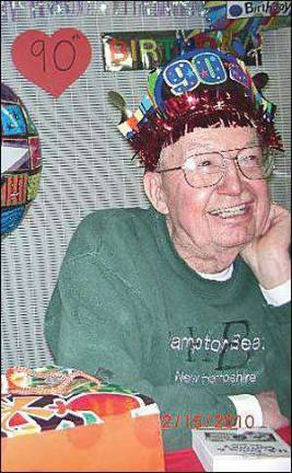 Walter Webb celebrates 90th