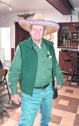 Frank Hennion of Franklin poses for a photo.