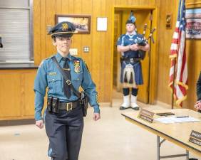 Meghan McCluskey is the first woman to become a police chief in Sussex County