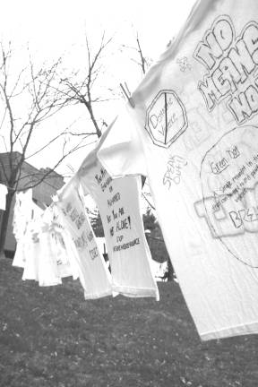 Clothesline project brings attention to abuse