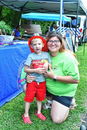 Gage Myers and Annmarie Crowe of Vernon.