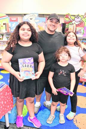 Ziva, Carlos, Ezra and Amaia DeJesus are shown with their selections.