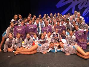 Some Dancers receiving awards