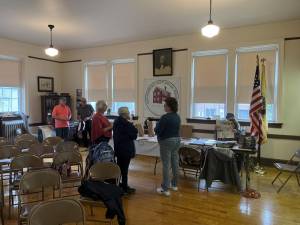 The Ogdensburg Historical Society opened the old Fire Department building to the public on Sussex County Heritage Weekend. (Photo by Bill Truran)