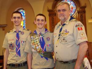 Troop 90 member reaches Eagle Scout rank