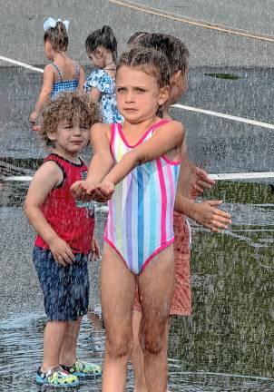 Photos: Wetdown of ladder truck in Jefferson