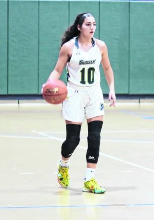 <b>Sussex Skylander's Sophia May scored 17 points.</b>
