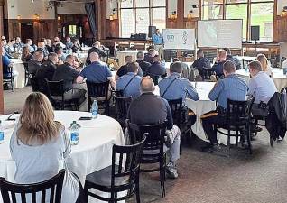 The Sussex County Chiefs of Police Association held a seminar on the stresses of police work and how to manage them.