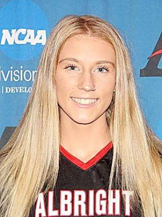 Cynthia Schneider played for the Albright College women’s lacrosse team this spring.